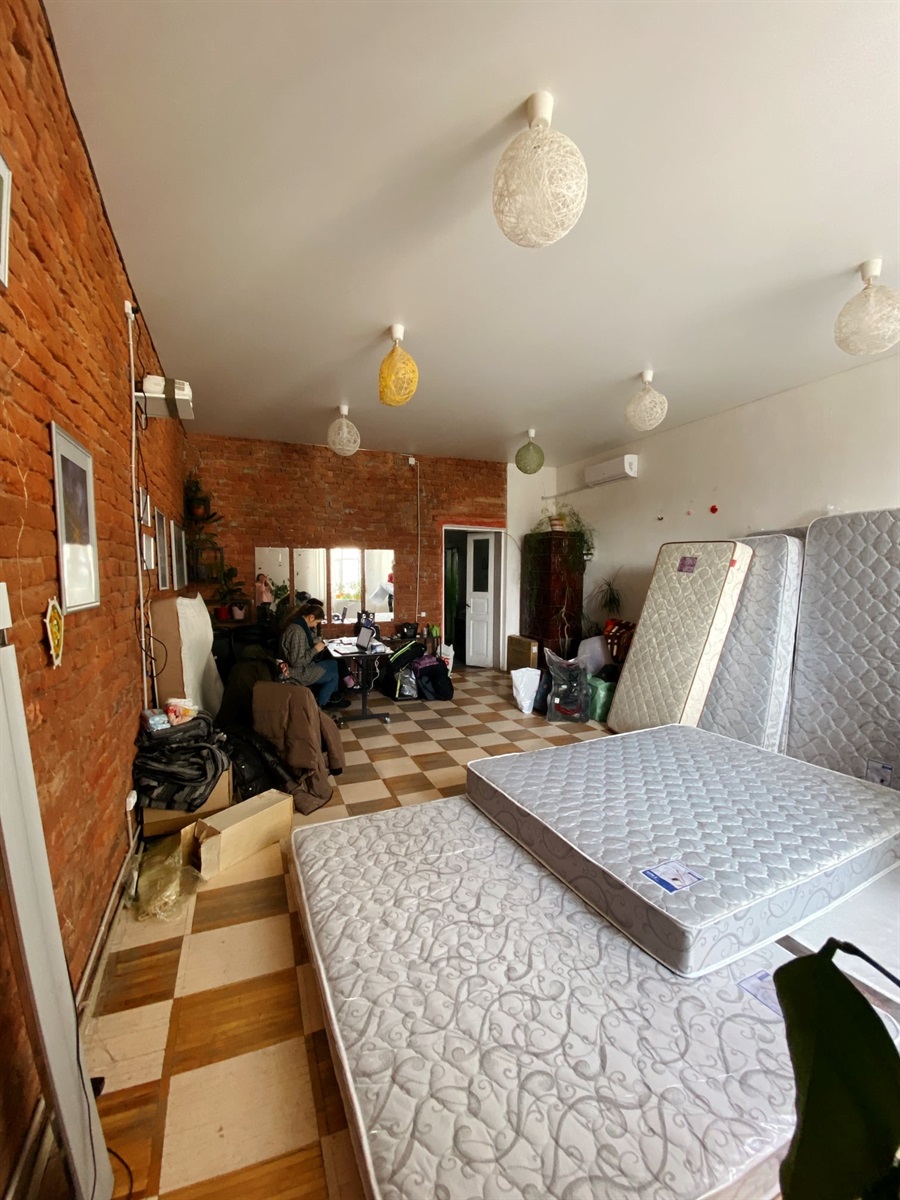 Furnishing temporary shelters in Ivano-Frankivsk