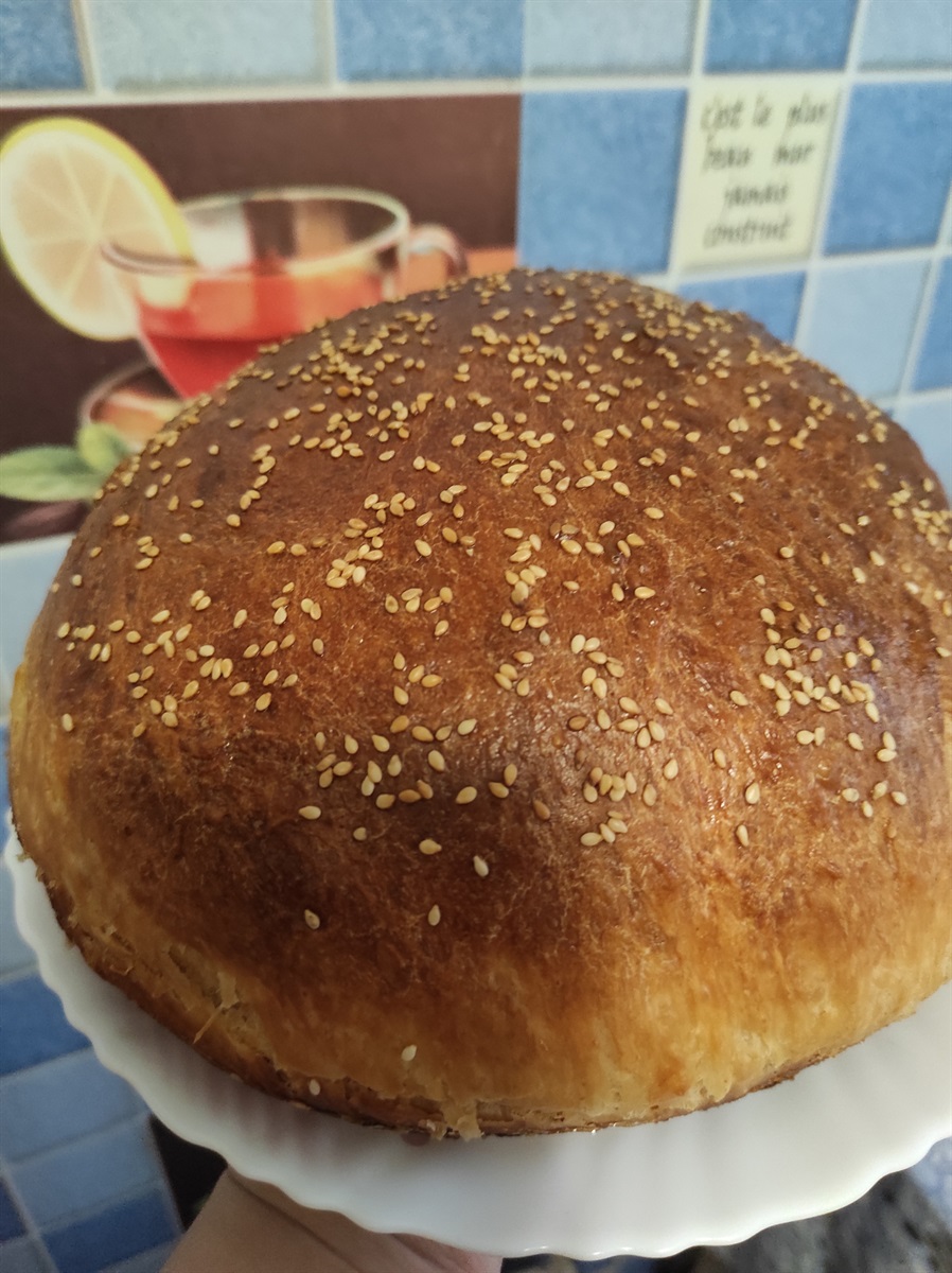 A loaf of bread, baked by me