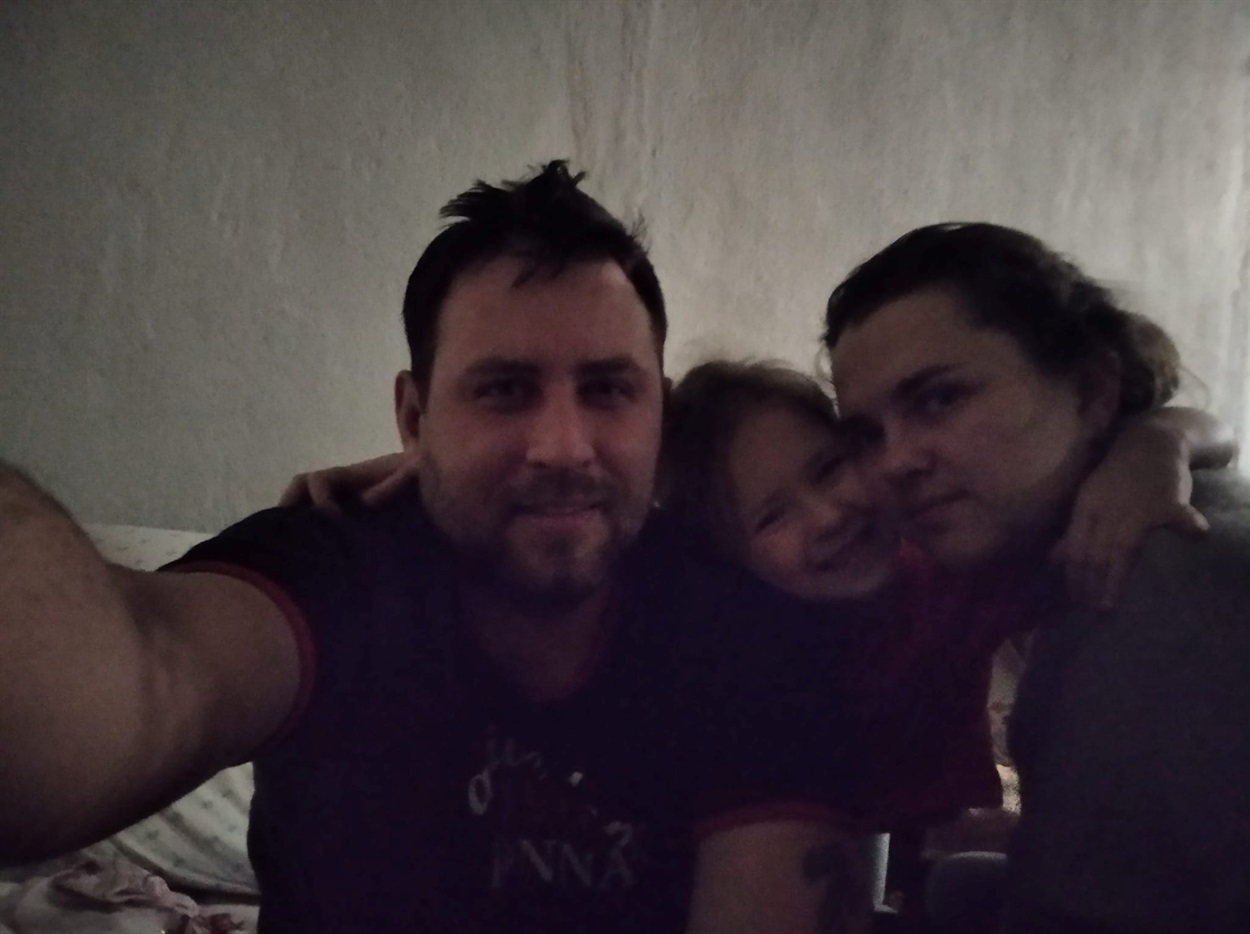 Seventh day of the war. Pavlo with family in a village in Zaporizhzhia oblast