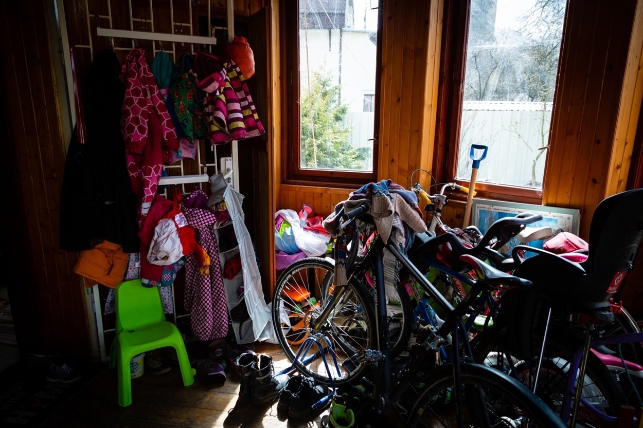 The house, which welcomed dozens of people. Copyright: Katia Moskaliuk