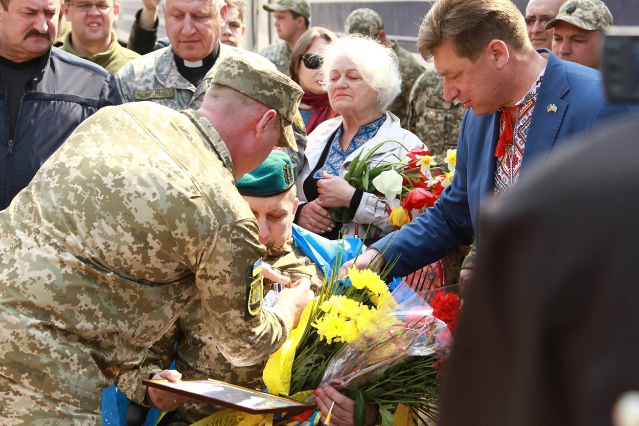 Valentyna Konstantynovska in Mariupol. Credits: Valentyna’s archive