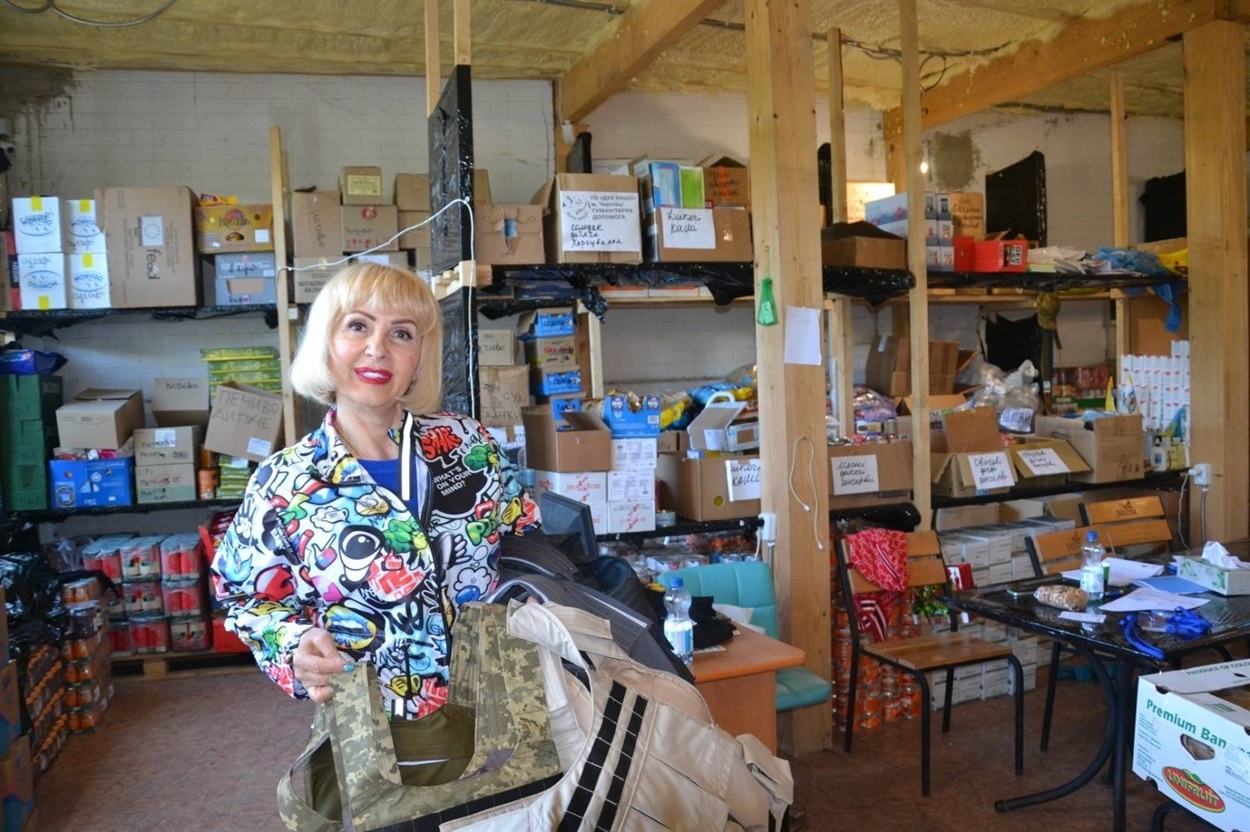 Valentyna Peshko, an entrepreneur